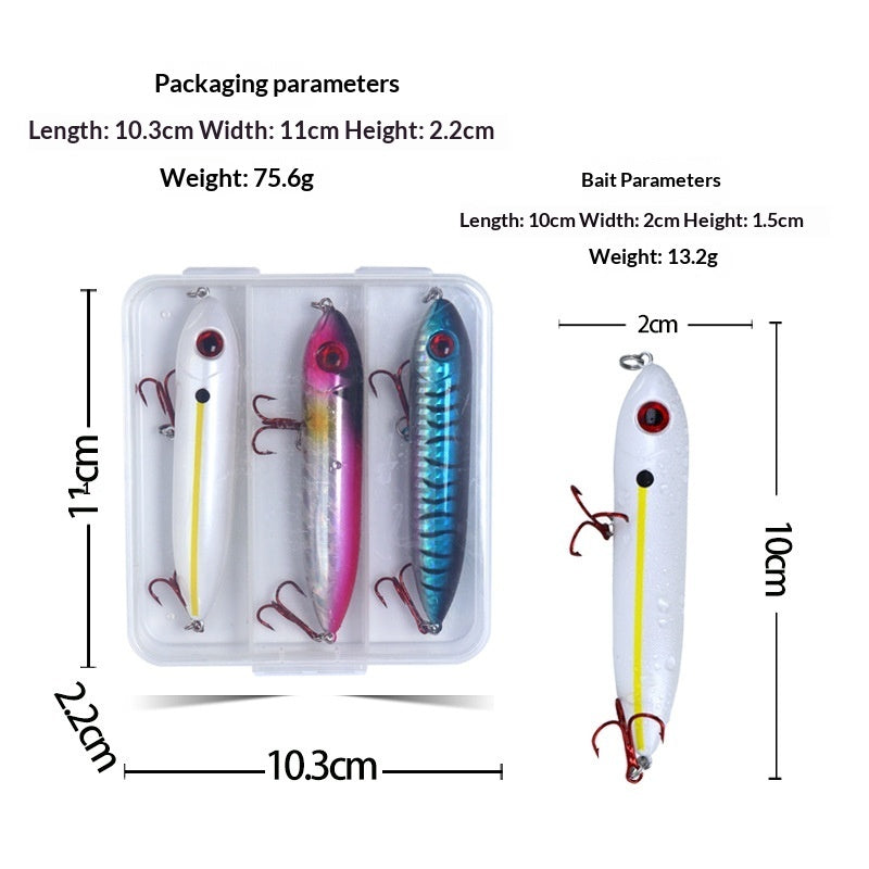 Lifelike Floating Pencil Fishing Lure: Revolutionize Your Fishing Experience