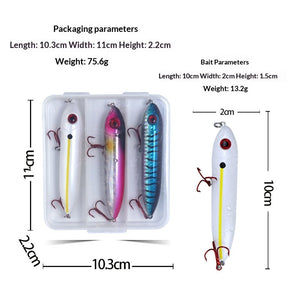 Lifelike Floating Pencil Fishing Lure: Revolutionize Your Fishing Experience