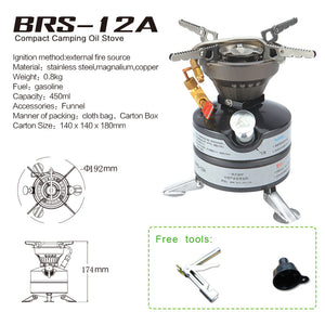Unleash Your Outdoor Adventures with the Heavy-Duty Camping Gasoline Stove